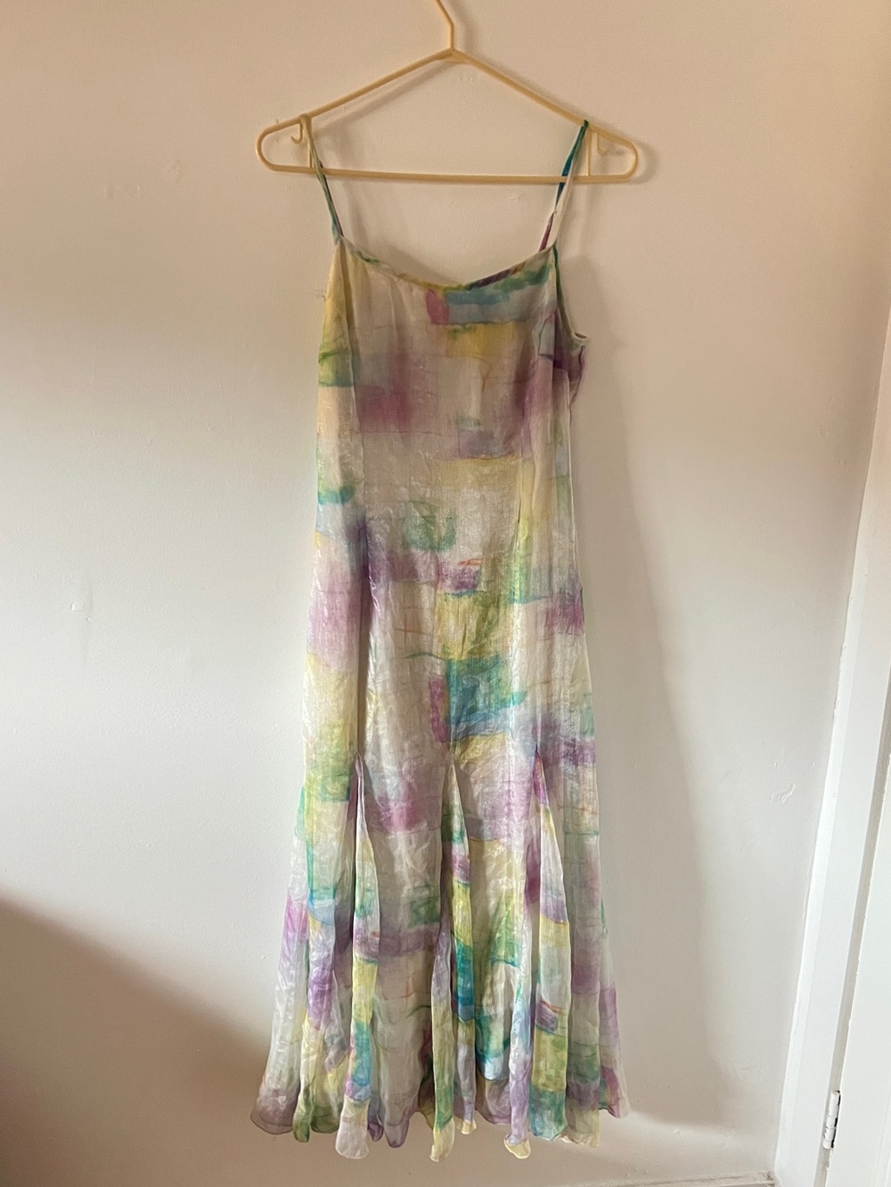 Fairycore Multicolored Pastel Maxi dress